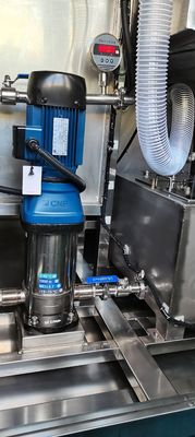 Máy làm sạch giỏ đa khe công nghiệp với phun xoay