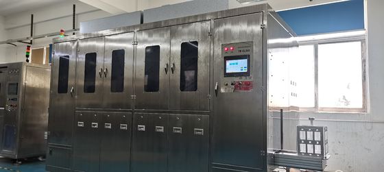 1-10 rpm Máy rửa giỏ tự động, Thiết bị làm sạch giỏ công nghiệp ổn định