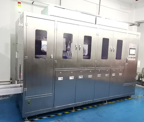 Máy làm sạch giỏ thép không gỉ chống ăn mòn tự động