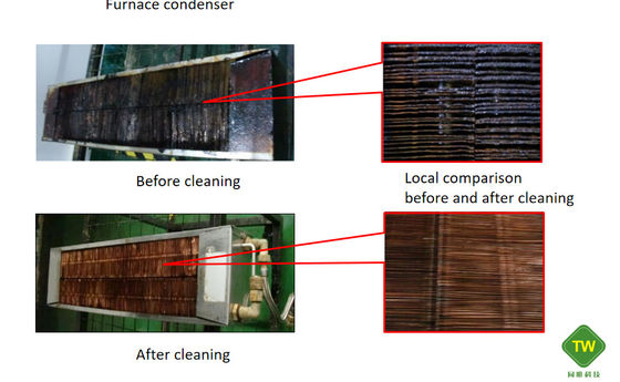 Thiết bị làm sạch hàn sóng ổn định CE, Máy giặt phơi phơi thực tế