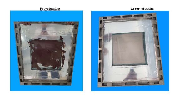 Máy rửa hoàn toàn khí nén thiết bị chống mòn thực tế