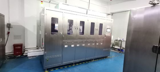 Máy làm sạch giỏ đa khe công nghiệp với phun xoay